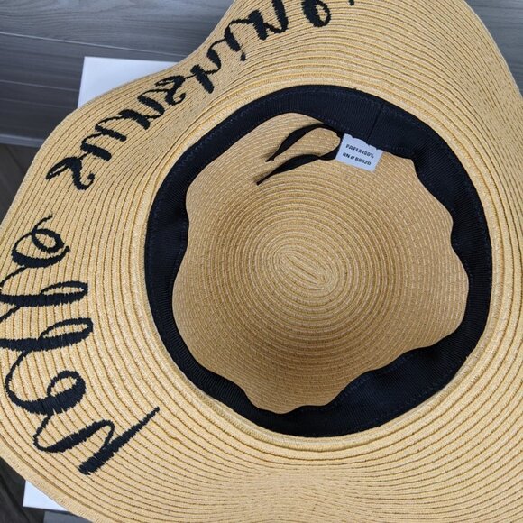 🔆 "hello sunshine" Beach Sun Hat - Picture 5 of 6
